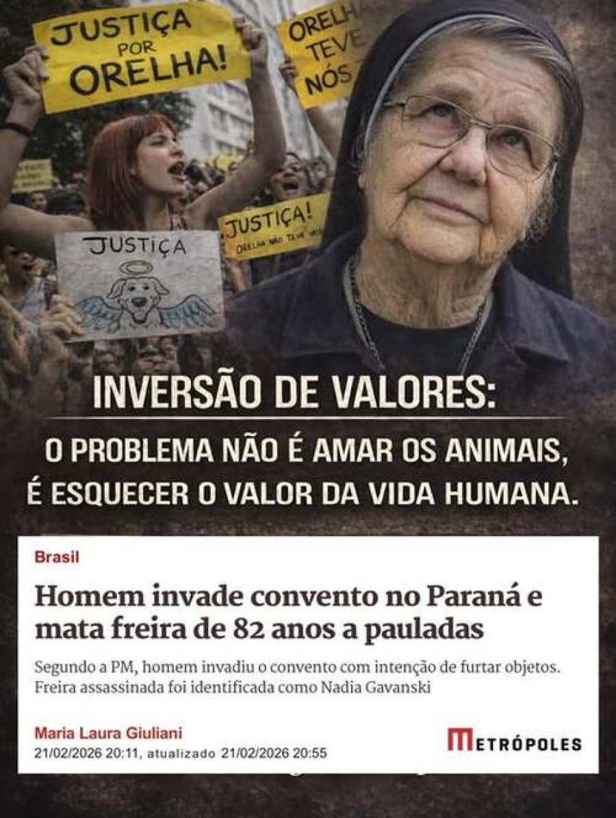 Onde está a comoção????