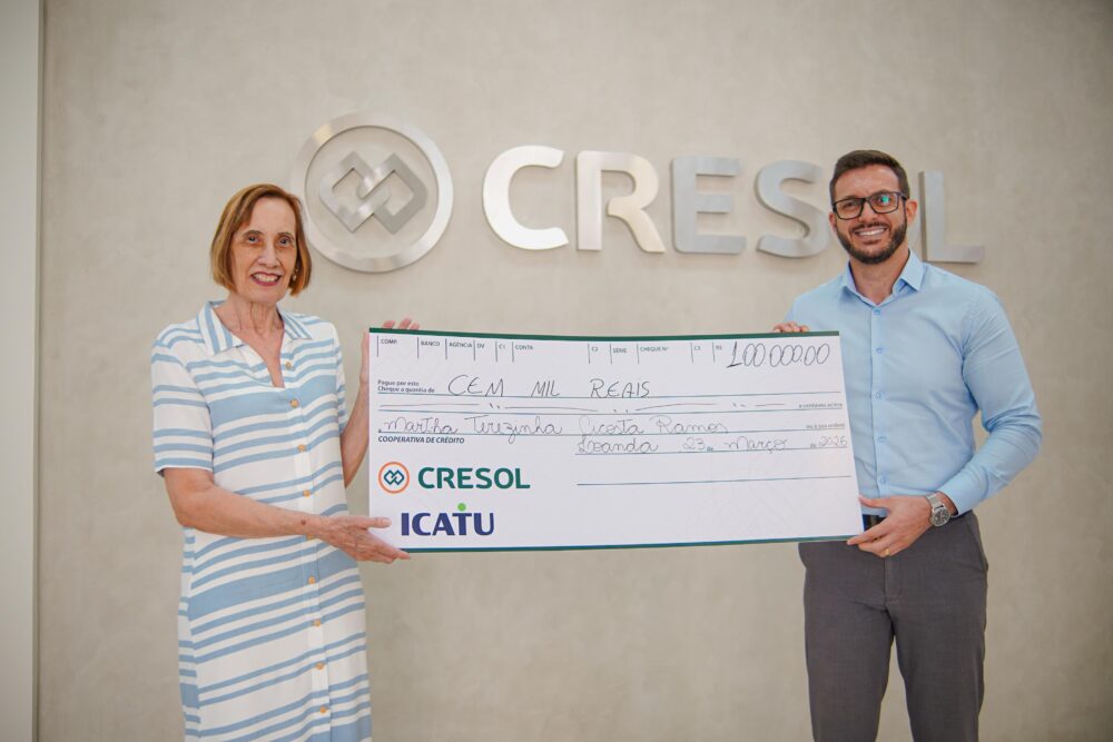 Cooperada recebe prêmio de R$ 100 mil