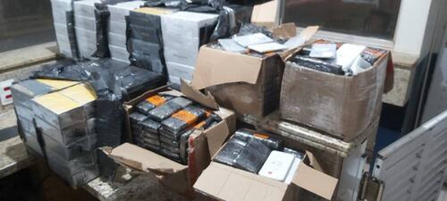 PRF apreende carga de eletrônicos 