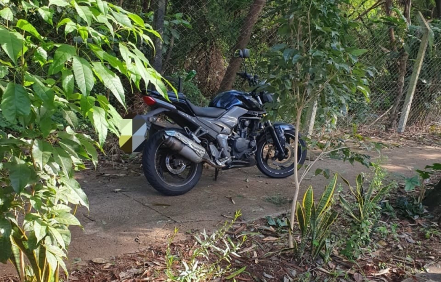 GCM recupera moto furtada em apenas 40 minutos