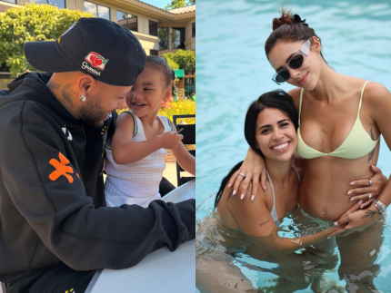 Bruna Biancardi mostra momentos de lazer.
