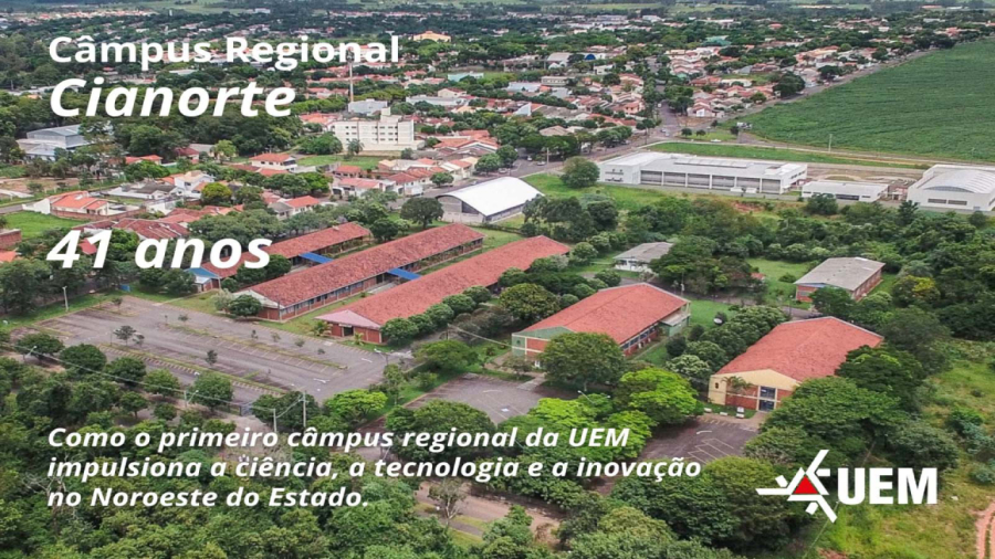 Primeiro câmpus da UEM comemora 41 anos.