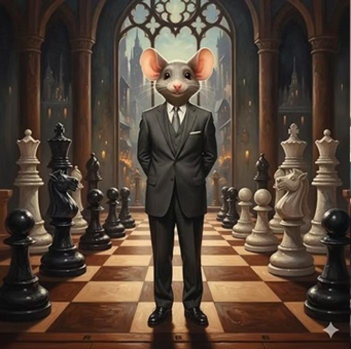 Tem um Ratinho querendo mexer no queijo em Brasília.