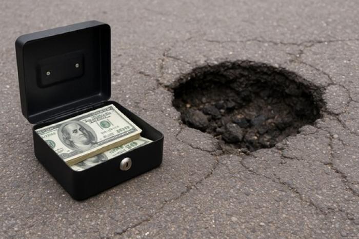 Dinheiro no caixa, mas buraco na rua: o superávit que esconde incompetência e falta de planejamento