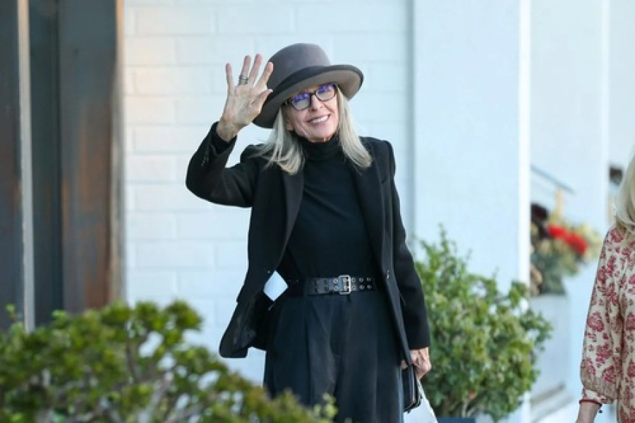 Morreu a atriz Diane Keaton, aos 79 anos.