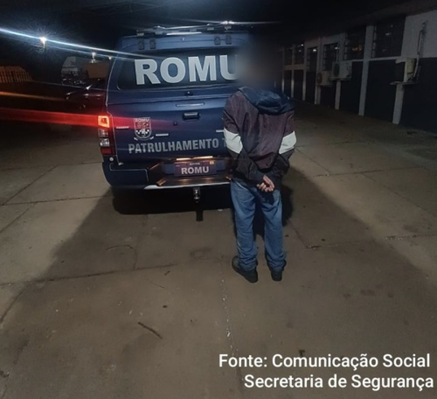 Câmeras flagraram foragido por homicídio 