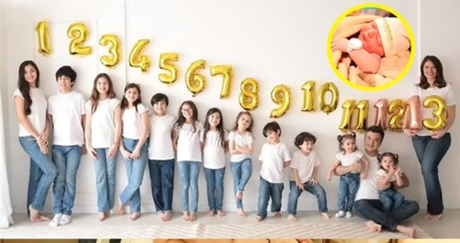 Nasce 13ª filha de Mariana e Carlos Arasaki