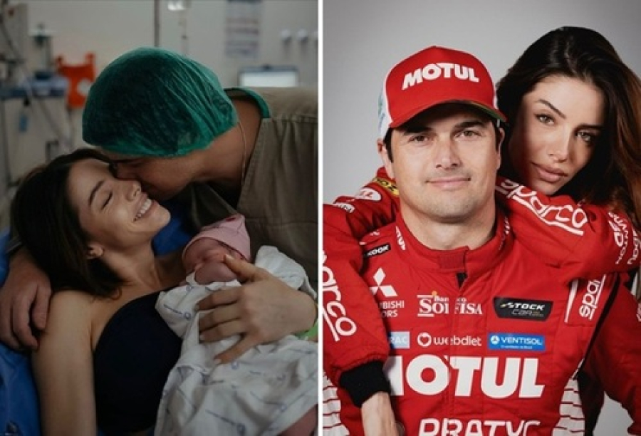 Nasceu Vida, primeira filha de Nelsinho Piquet e Patsy Zurita