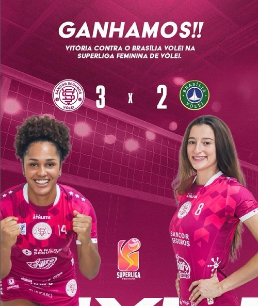 Sancor Seguros Vôlei Maringá vence o Brasilia, em jogaço.