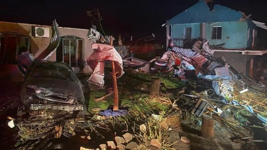 Campanha de arrecadação para as vítimas do Tornado.