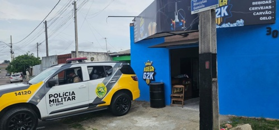 Distribuidora é fechada pela PM no dia da inauguração