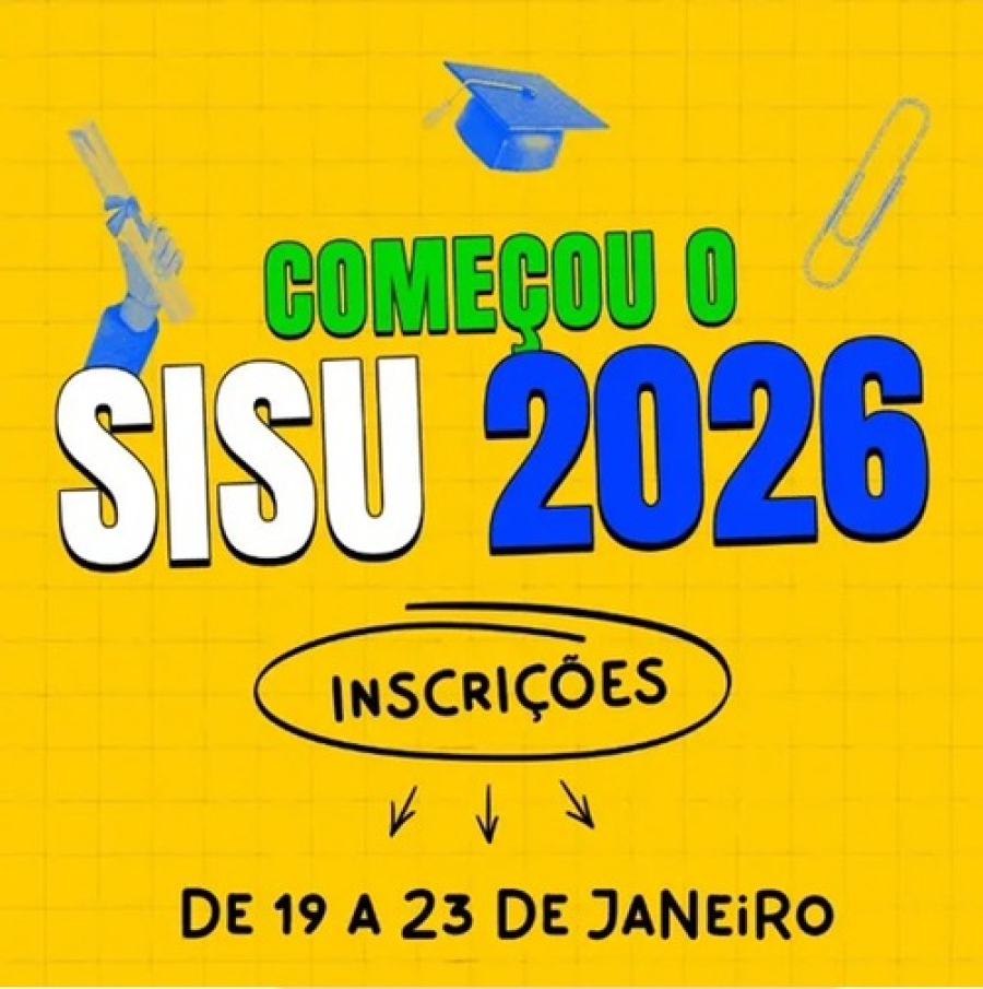 Abertas as inscrições para o Sisu 2026
