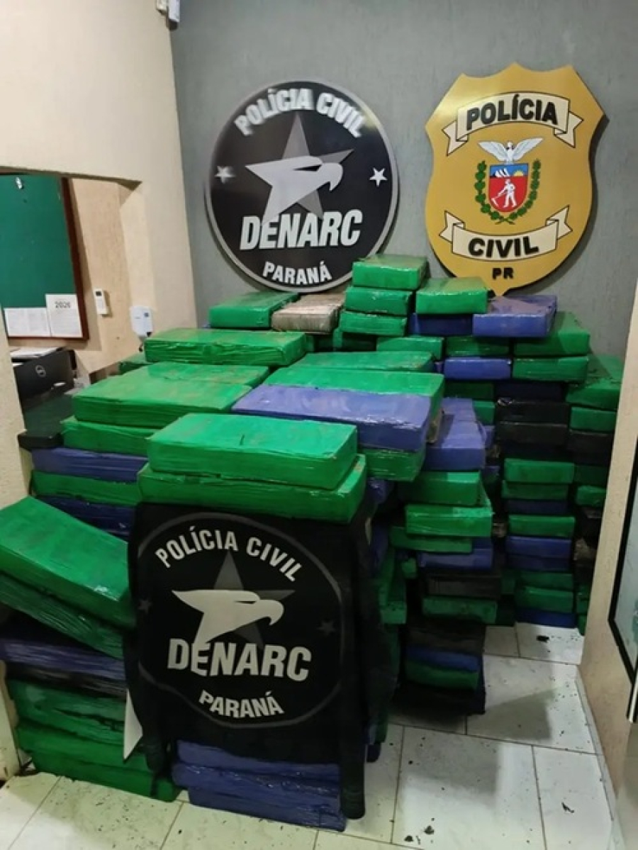 DENARC apreende 2,5 toneladas de drogas
