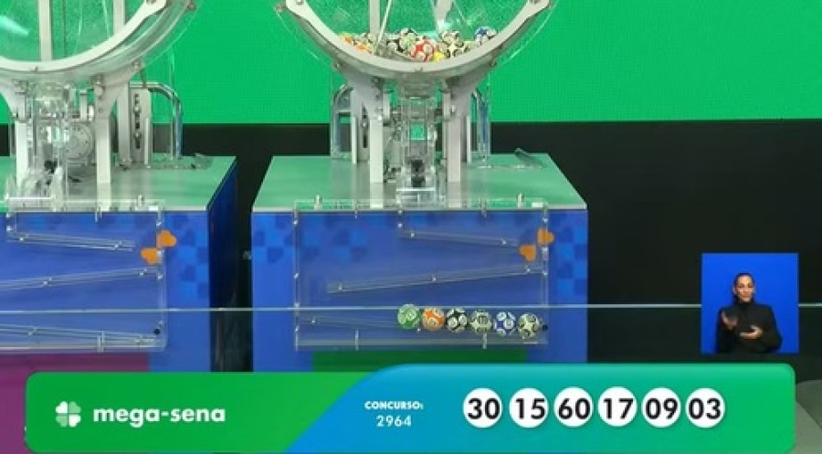 Mega-Sena, concurso 2.964 não teve ganhadores