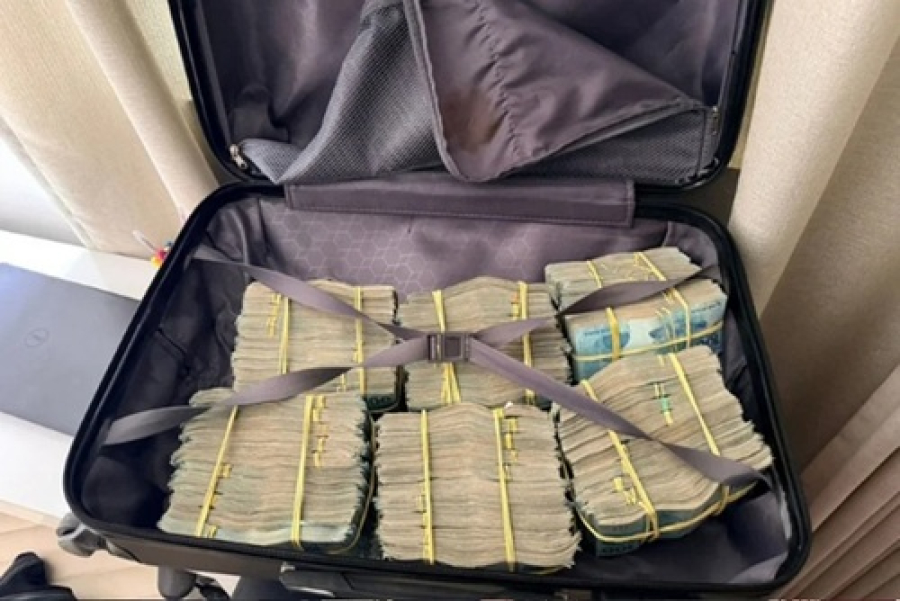 PF apreende “malas da fortuna” com quase R$ 1 milhão