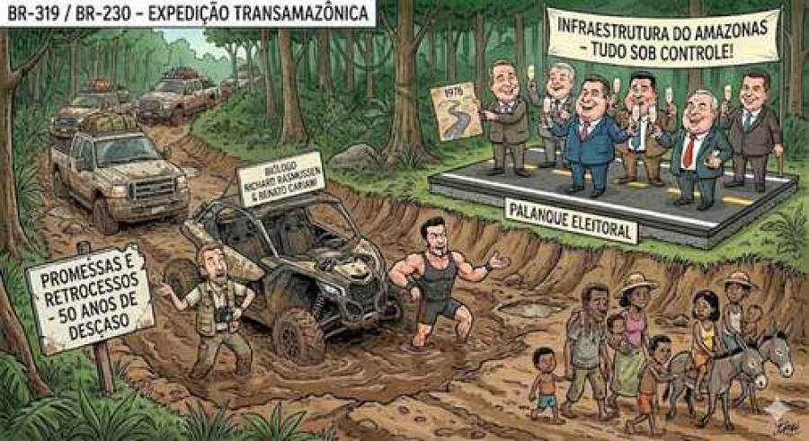 Expedição escancara abandono da transamazônica