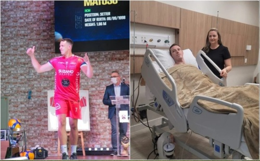 Atleta paranaense recebe aplicação polilaminina