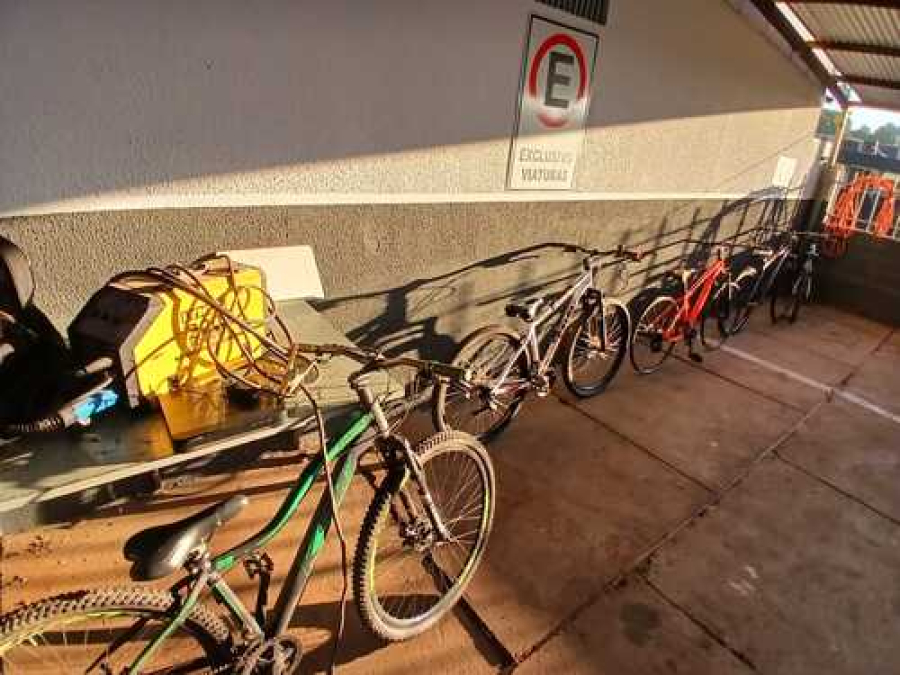 PM recupera materiais e bicicletas furtadas 