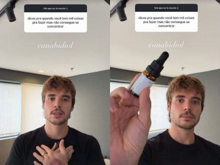 João Lucas, marido de Sasha revela usar canabidiol 