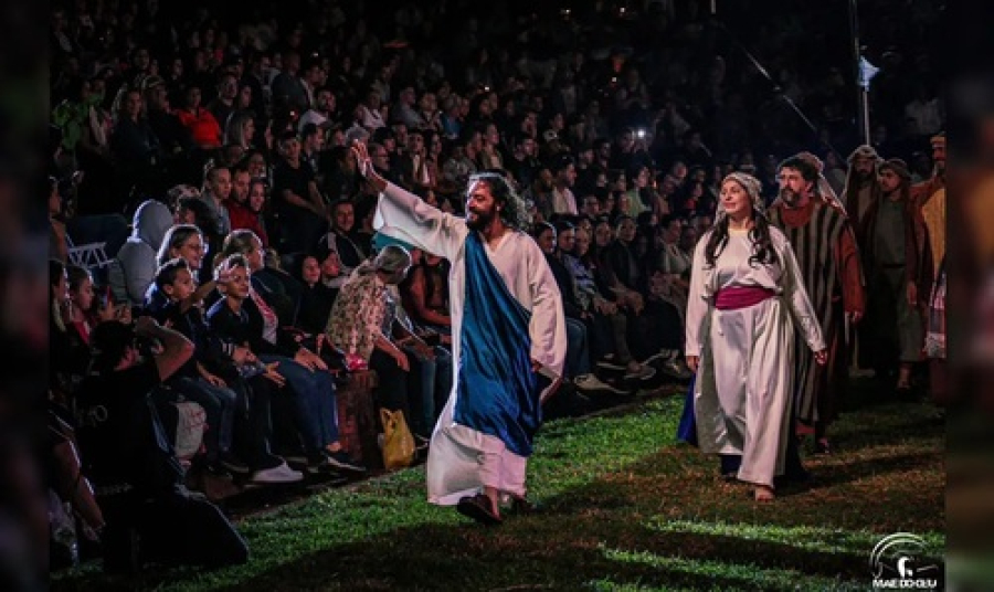 Arapongas recebe 27ª Paixão de Cristo, no Parque das Nações