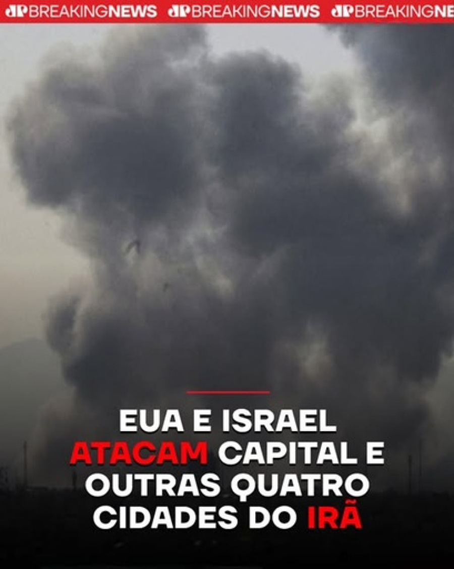 Estados Unidos e Israel atacam o Irã.