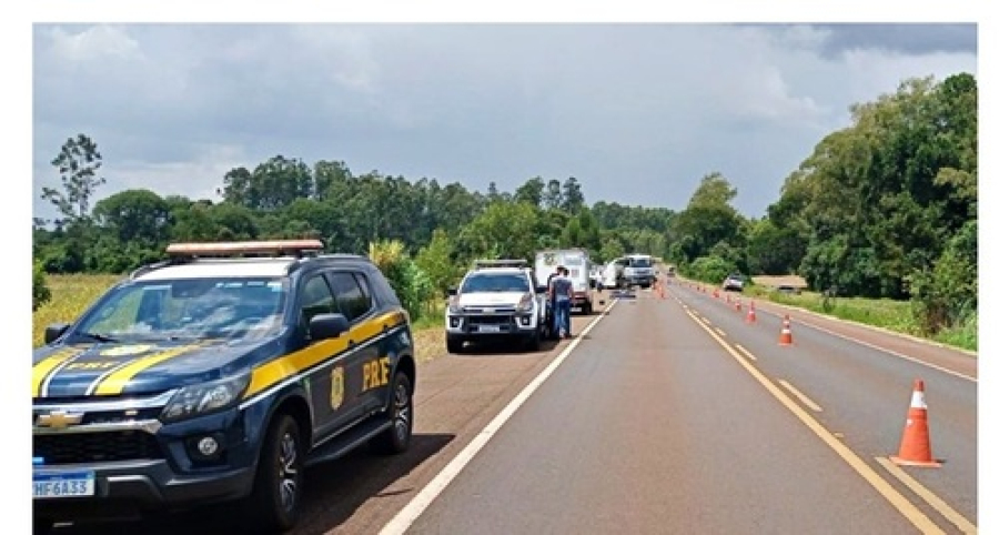 Motociclista morre em colisão violenta