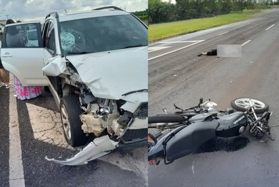 Adolescente de 17 anos morre em acidente.