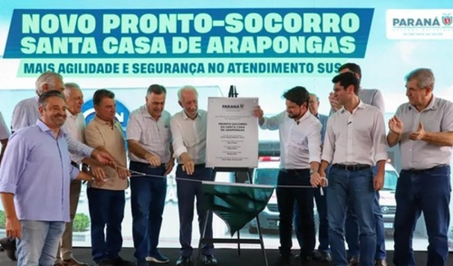 Inaugurado PS da Santa Casa de Arapongas