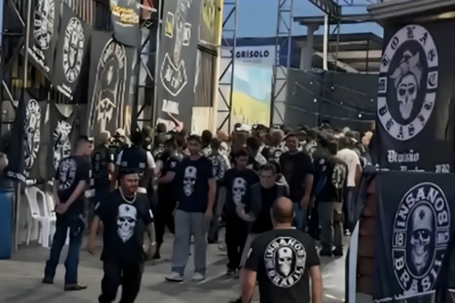 Briga entre motoclubes no Paraná.