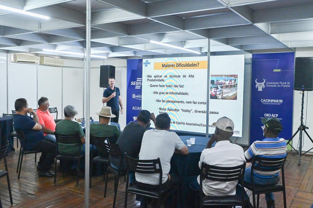 Apicultores do Noroeste participam de palestra 