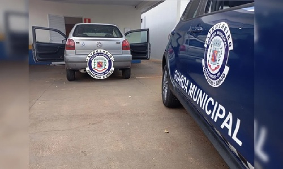 Carro furtado é recuperado em Arapongas