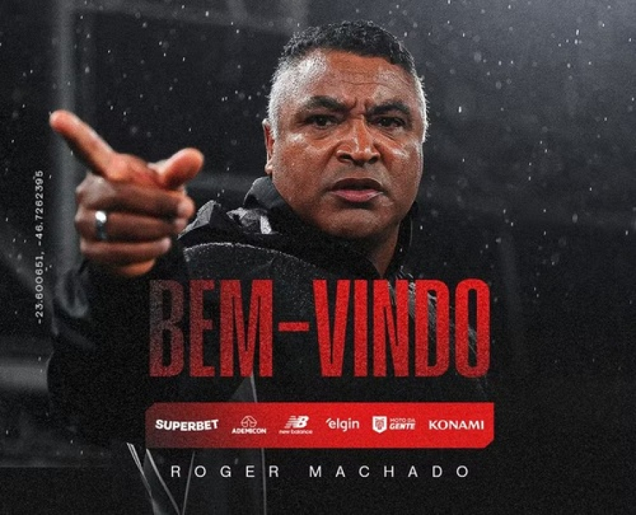 Roger Machado é novo técnico do São Paulo.