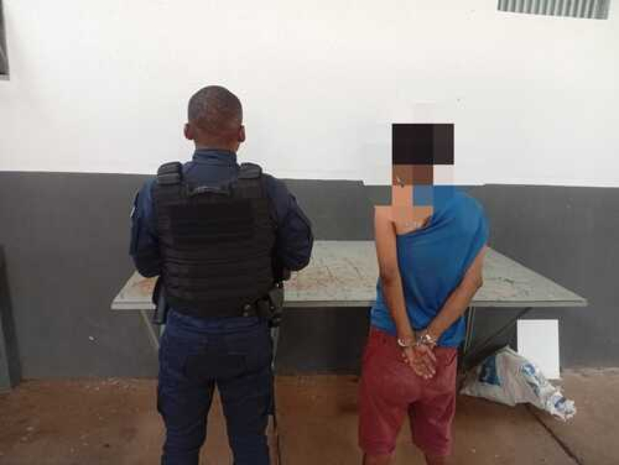 GCM prende suspeito de furto após rastreio