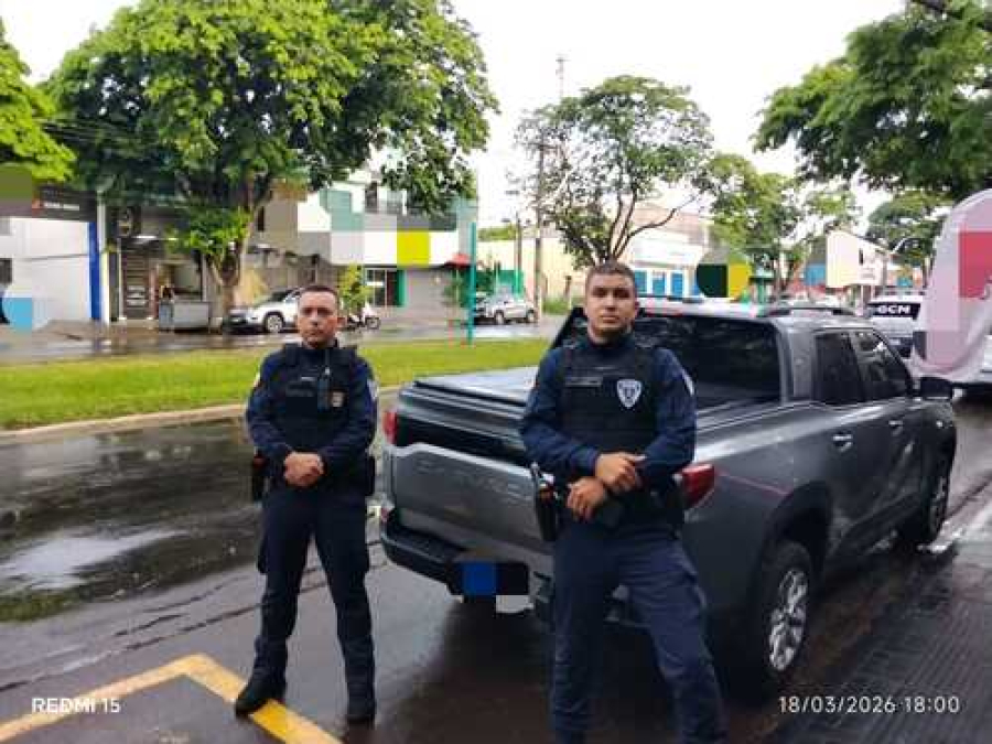 GCM recupera veículo com registro de furto