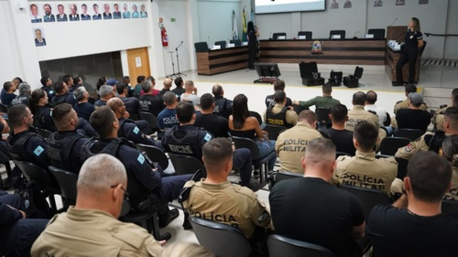 Segurança de Sarandi realiza treinamento inédito