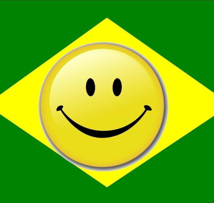 Brasil é sétimo em lista de países mais felizes.