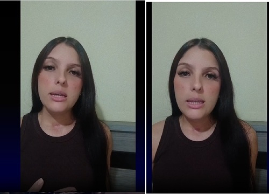 Jovem deixa o hospital e agradece apoio 