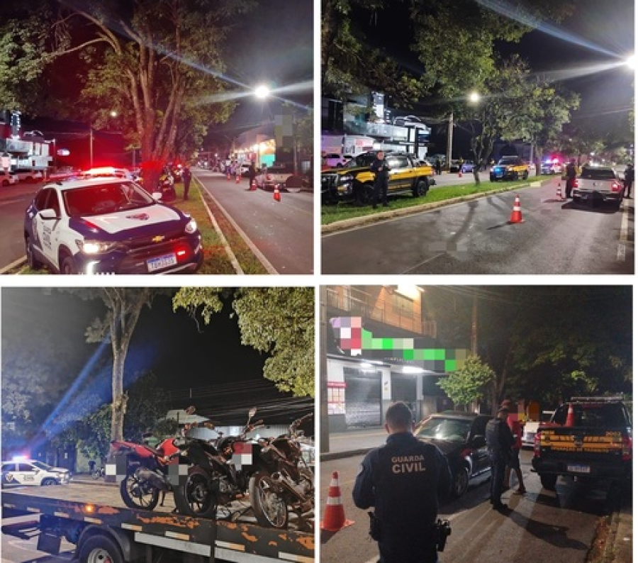 Força-tarefa fiscaliza ruas e avenidas