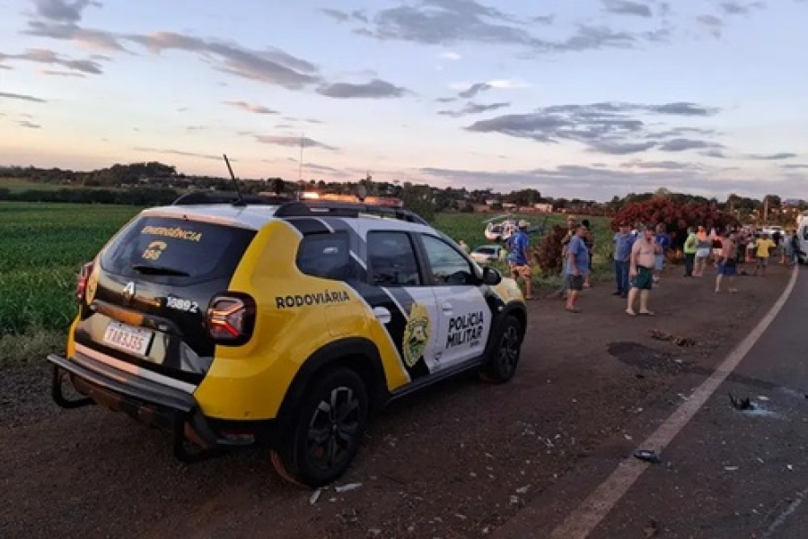 Colisão em Itambé, mobiliza SAMU Aéreo.