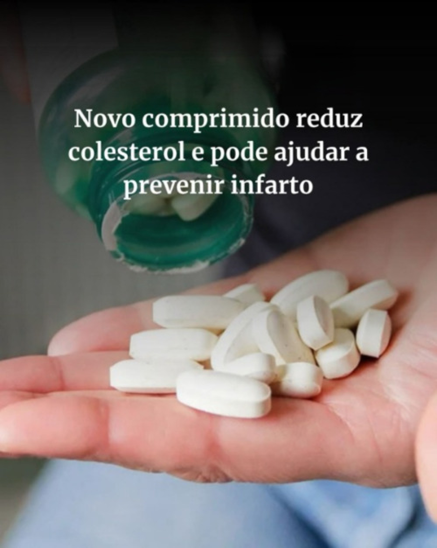 Um novo comprimido reduz o colesterol