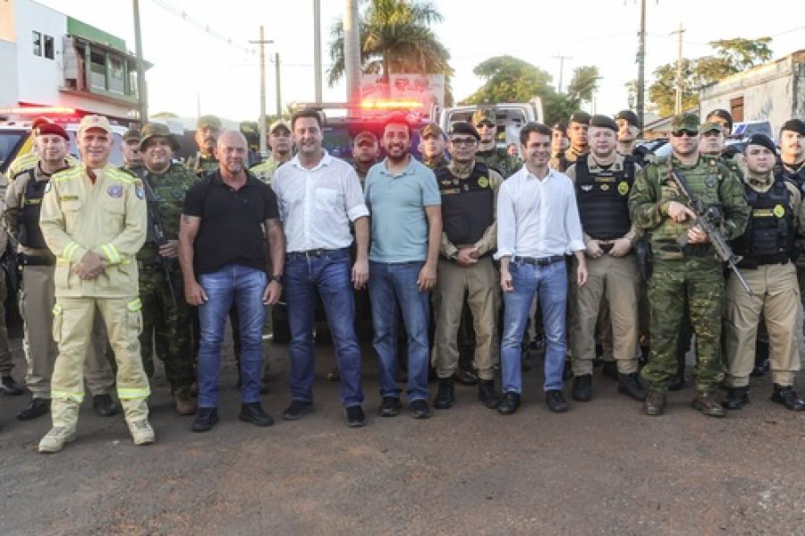 Quase pronta Base da Polícia de Fronteira, em Querência do Norte.