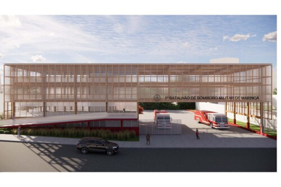 Vem ai a reforma e ampliação do batalhão dos Bombeiros.