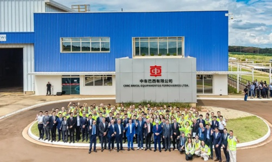 Fabricante chinesa vai fabricar trens no Brasil.