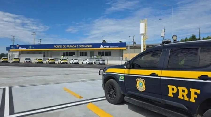 Ponto de parada na BR-277, reforça segurança nas estradas