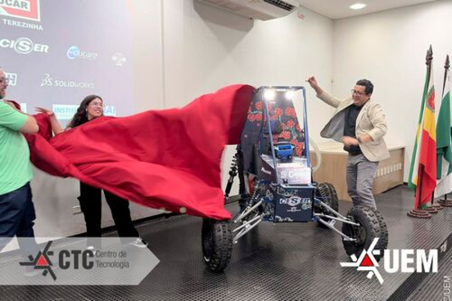 Alunos da UEM lançam veículo off-road