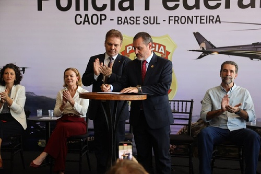 Maringá inaugura hub aéreo da Polícia Federal 