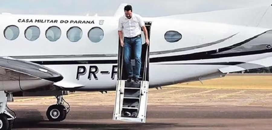 O fim do voo presidencial de Ratinho Jr.