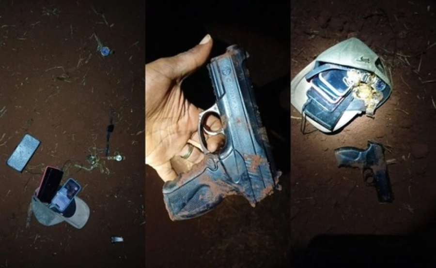 Assalto a ônibus termina com suspeito preso e três foragidos