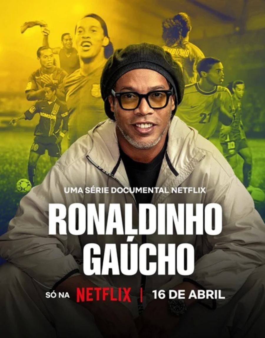 Saiu trailer de série sobre Ronaldinho Gaúcho.