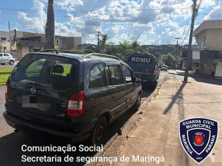 Carro com queixa de furto é localizado.
